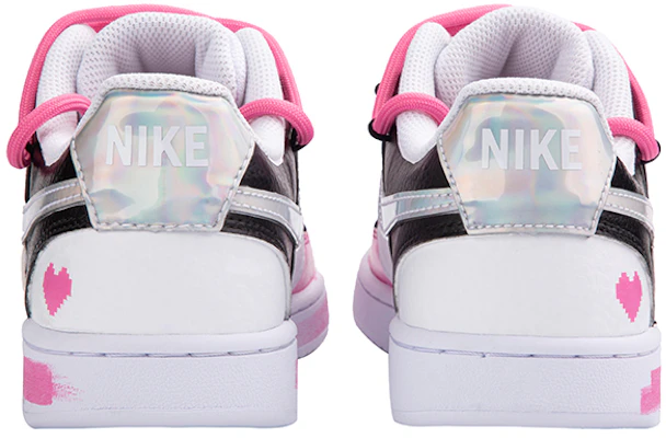 (W) ナイキ コートビジョン Low カスタム (黒/ピンク) CW5596-100(TeamF-黑粉甜酷) Purchase (W) ナイキ コートビジョン Low カスタム (黒/ピンク) CW5596-100(TeamF-黑粉甜酷)