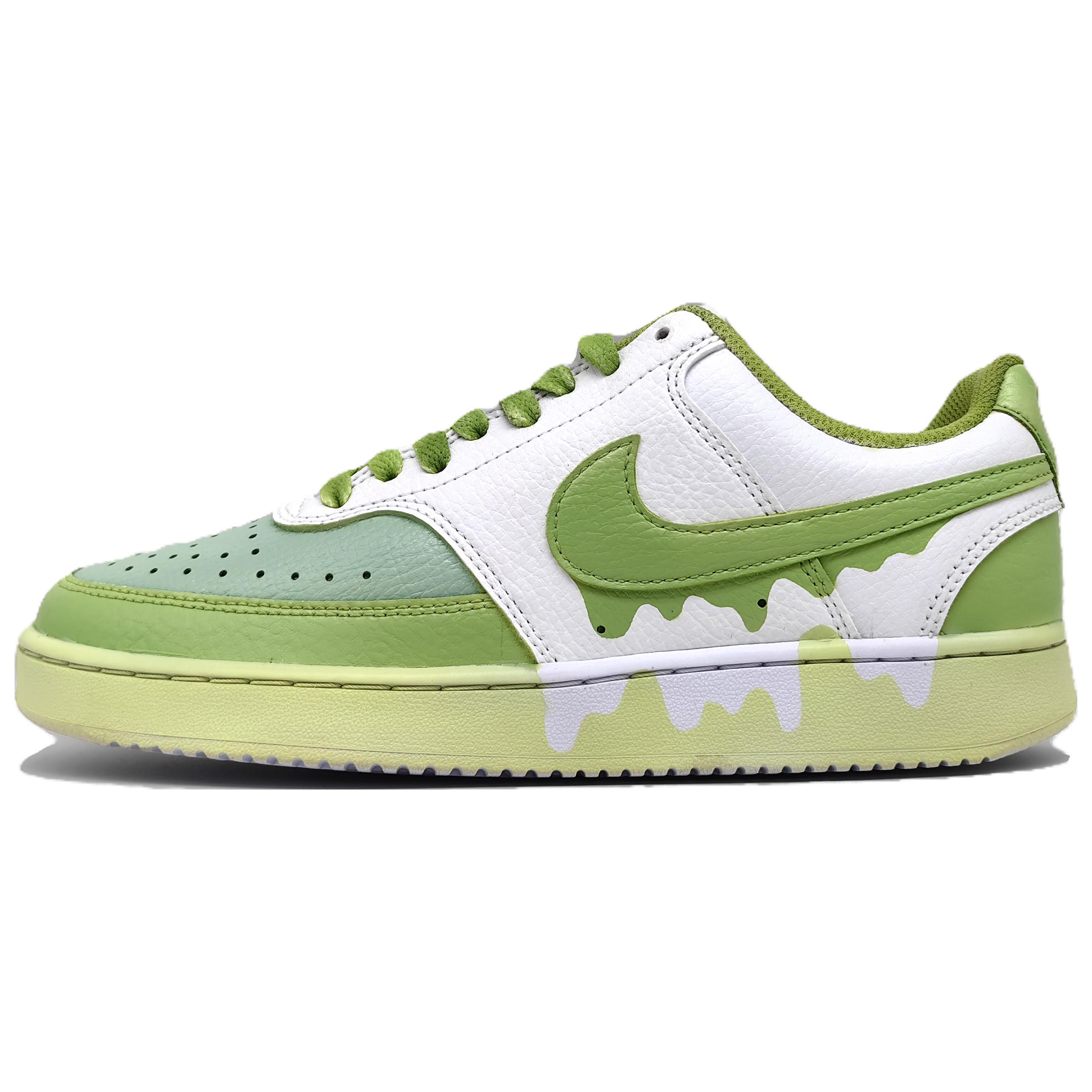 [Custom Shoes] (W) Nike Court Vision 1 Low 'Matcha Ice Cream'