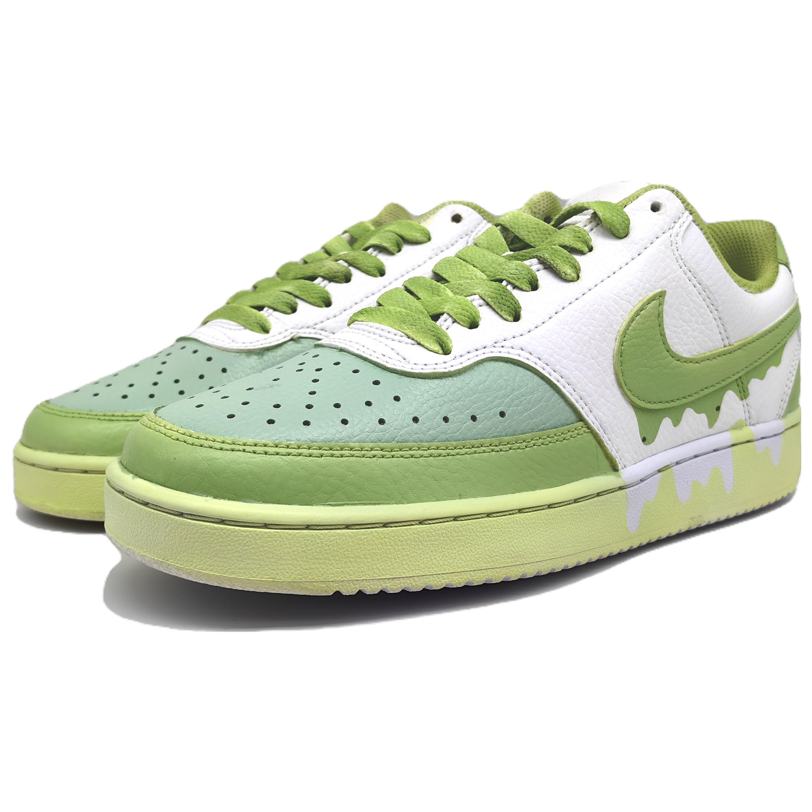 [Custom Shoes] (W) Nike Court Vision 1 Low 'Matcha Ice Cream' 圖 3