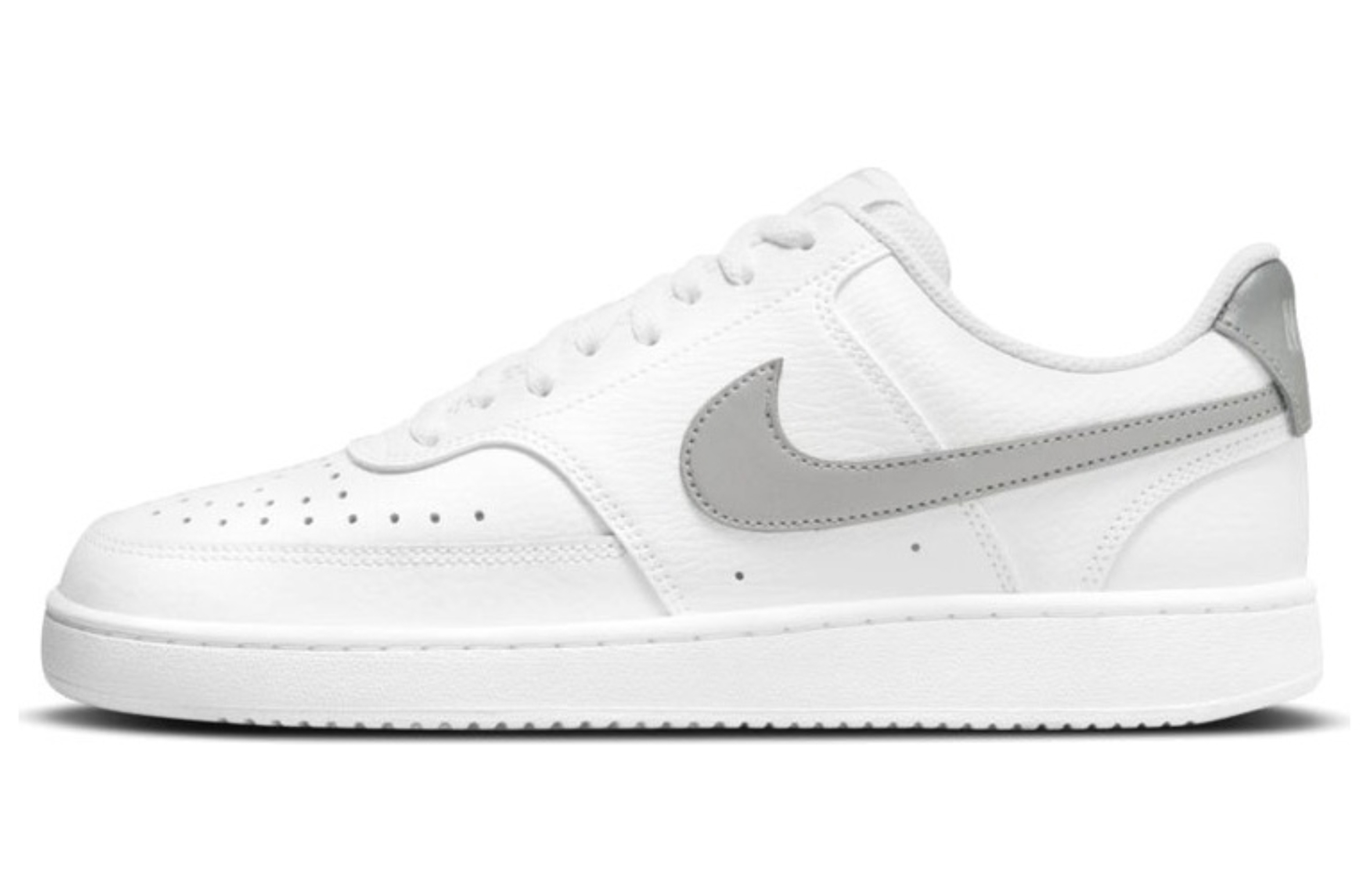 Cheap [Custom Shoes] (Women) Nike Court Vision 1 Low 'Moon Grey Deconstructed'