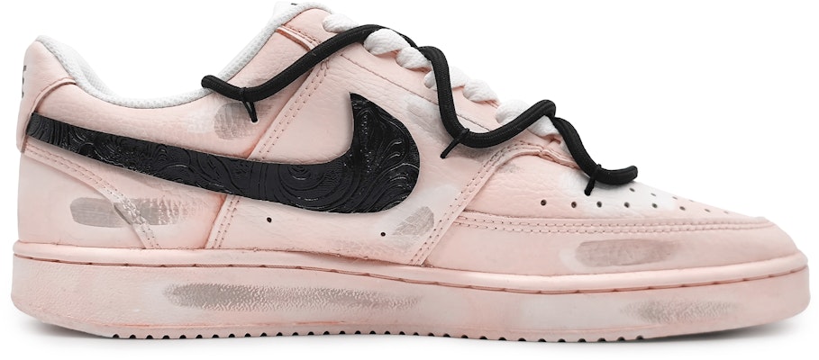 (W) 나이키 커스텀 핑크 갤럭시 그래피티 코트 비전 로우 CD5434-100(Team16-女款粉黛星河) Order (W) 나이키 커스텀 핑크 갤럭시 그래피티 코트 비전 로우 CD5434-100(Team16-女款粉黛星河)