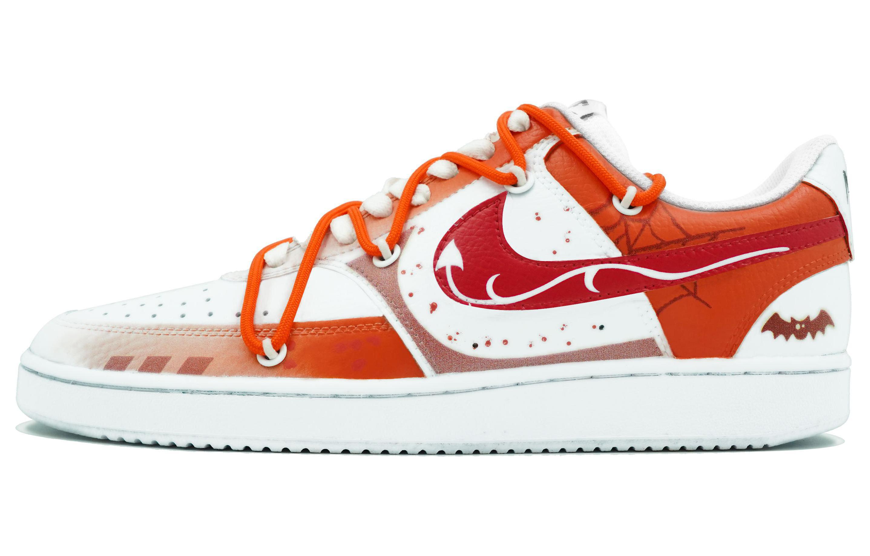 [Custom Shoes] (W) Nike Court Vision 1 Low 'Red Little Devil'