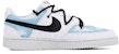 (W) 나이키 커스텀 코트 비전 로우 '스카이 펭귄' (흰/파) DH3158-101-445670
