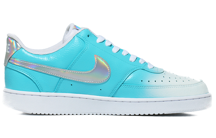 Order (W) Zapatillas Nike Court Vision 1 Low 'Azul Cielo con Swoosh Arcoíris' CW5596-100(Team10--碧蓝天空)