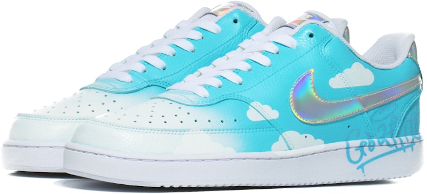 (W) Zapatillas Nike Court Vision 1 Low 'Azul Cielo con Swoosh Arcoíris' CW5596-100(Team10--碧蓝天空) Lookbook (W) Zapatillas Nike Court Vision 1 Low 'Azul Cielo con Swoosh Arcoíris' CW5596-100(Team10--碧蓝天空)