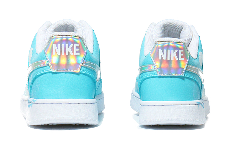 Purchase (W) Zapatillas Nike Court Vision 1 Low 'Azul Cielo con Swoosh Arcoíris' CW5596-100(Team10--碧蓝天空)