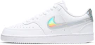 Sizing (W) Zapatillas Nike Court Vision 1 Low 'Azul Cielo con Swoosh Arcoíris' CW5596-100(Team10--碧蓝天空)