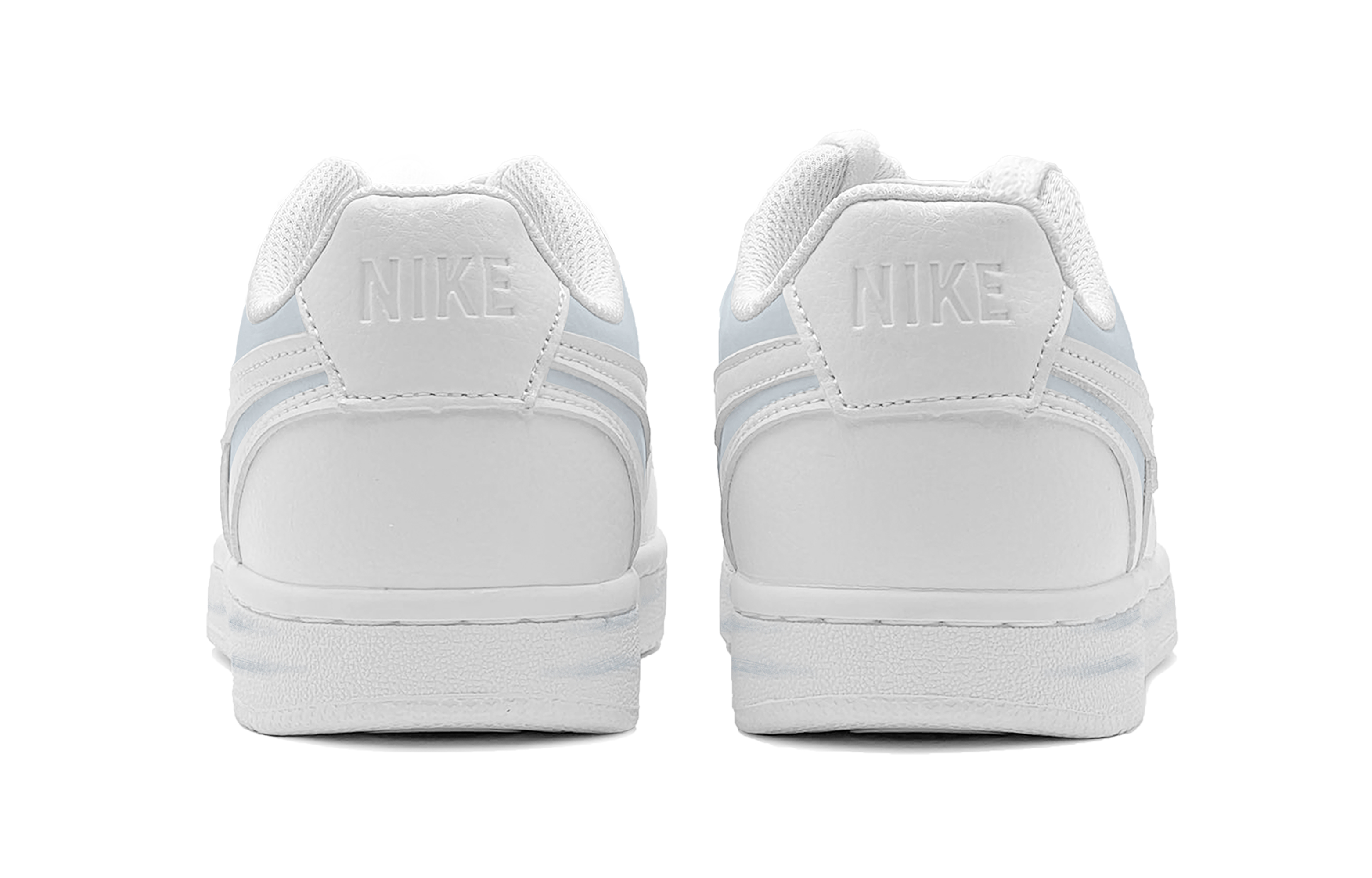 [Custom Shoes] (W) Nike Court Vision 1 Low 'Summer Water Drops Blue White' 圖 5