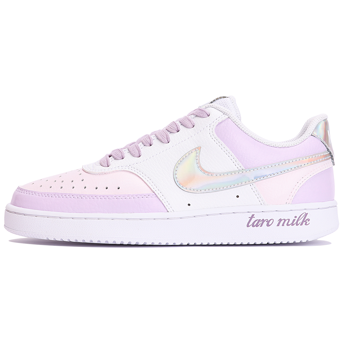 Buy Custom Shoes (Women) Nike Court Vision 1 Low #39 Taro Bubble Tea