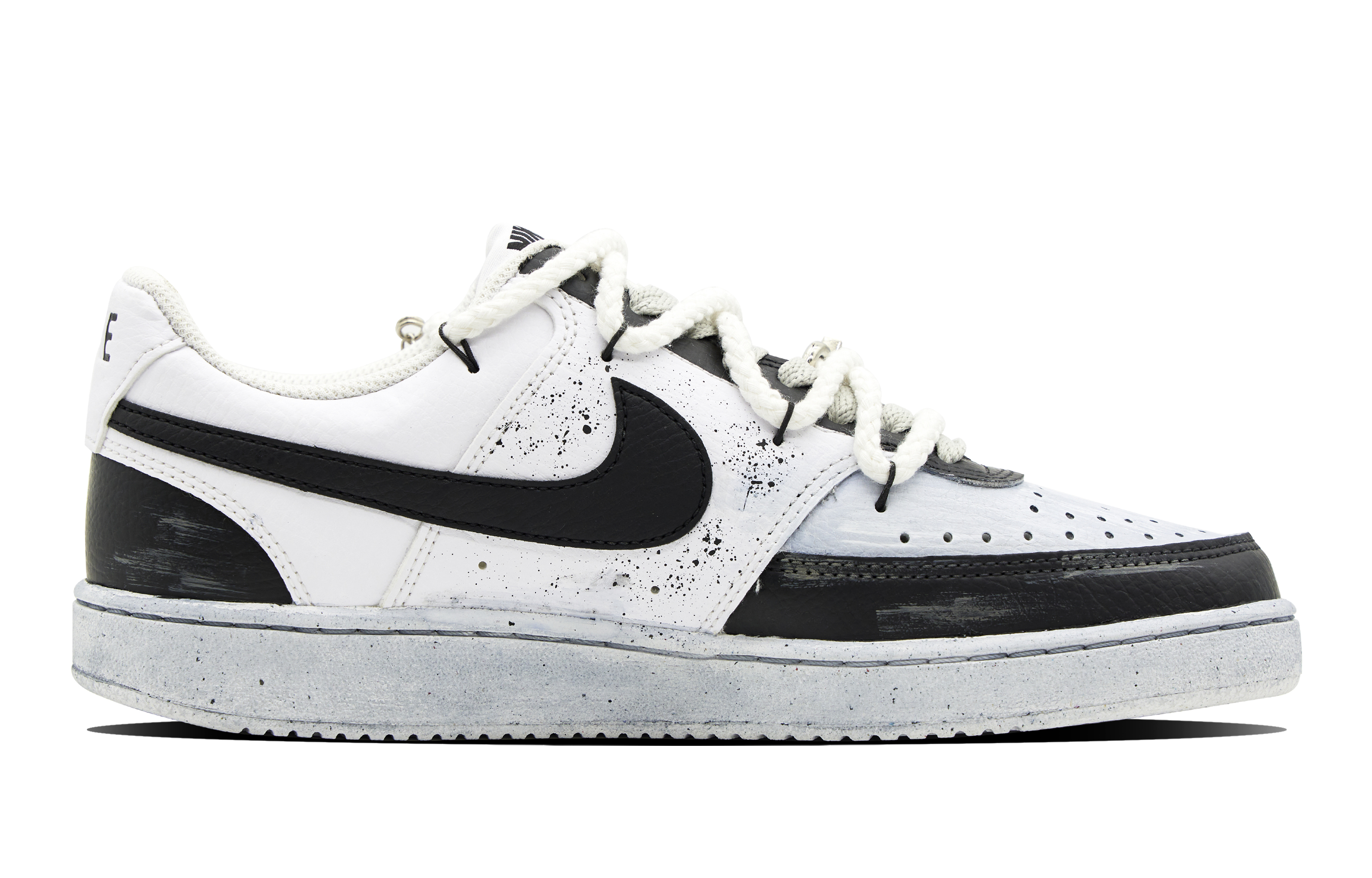 [Custom Shoes] (W) Nike Court Vision 1 Low 'Thorn Battle Savage Growth Break Cocoon Soul Elegy' 圖 2