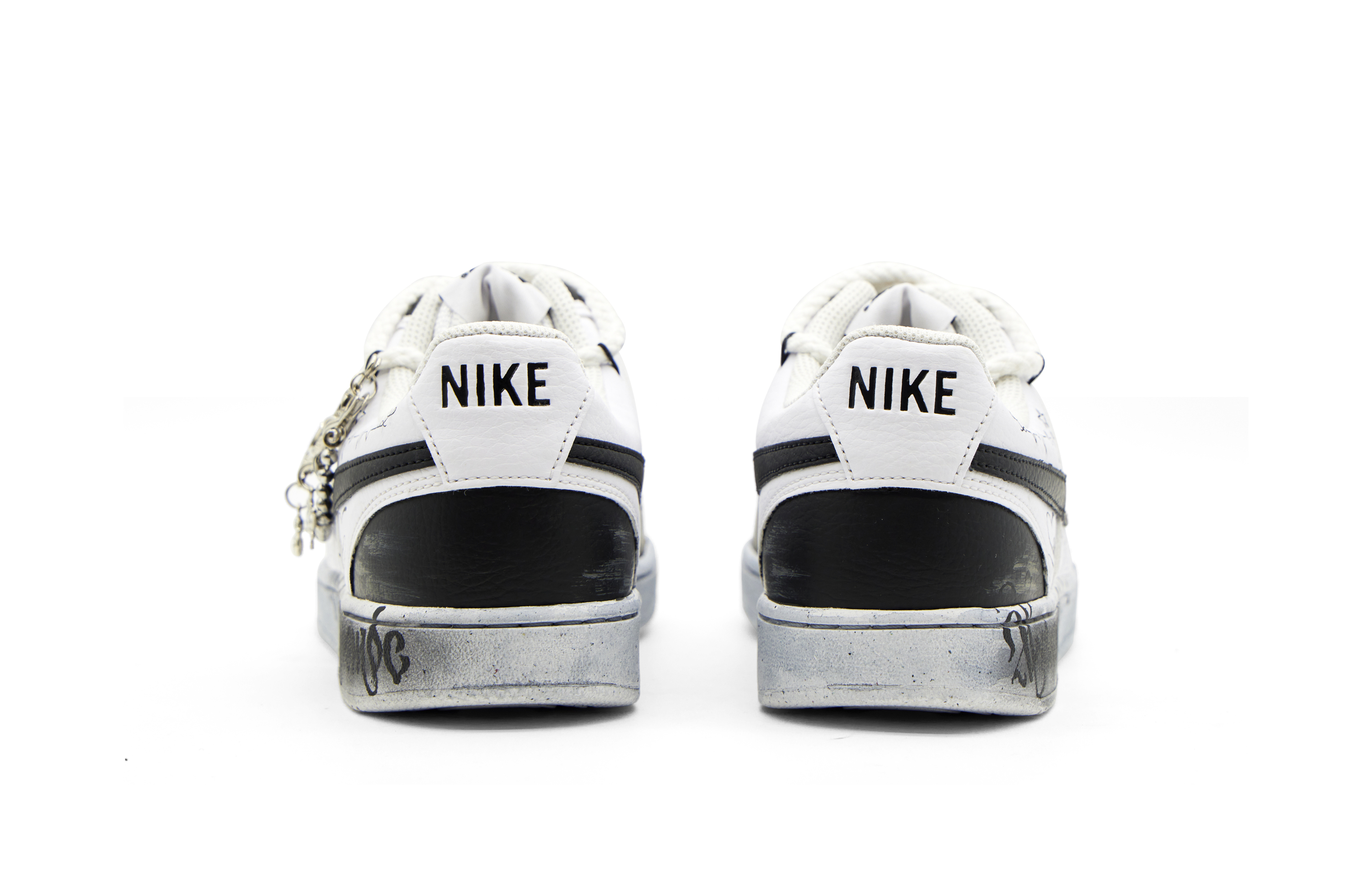 [Custom Shoes] (W) Nike Court Vision 1 Low 'Thorn Battle Savage Growth Break Cocoon Soul Elegy' 圖 4