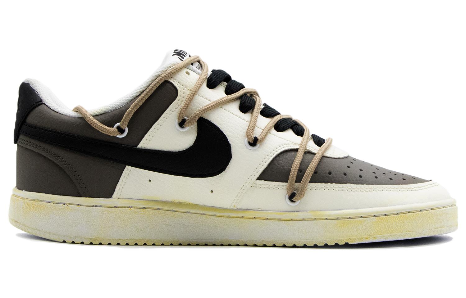 [Custom Shoes] (W) Nike Court Vision 1 Low Next Nature 'Black Brown Snakeskin' 圖 2