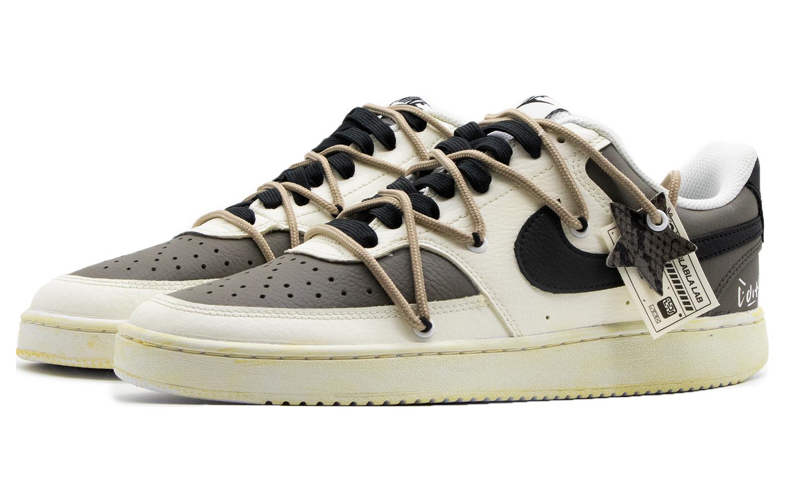 [Custom Shoes] (W) Nike Court Vision 1 Low Next Nature 'Black Brown Snakeskin' 圖 3