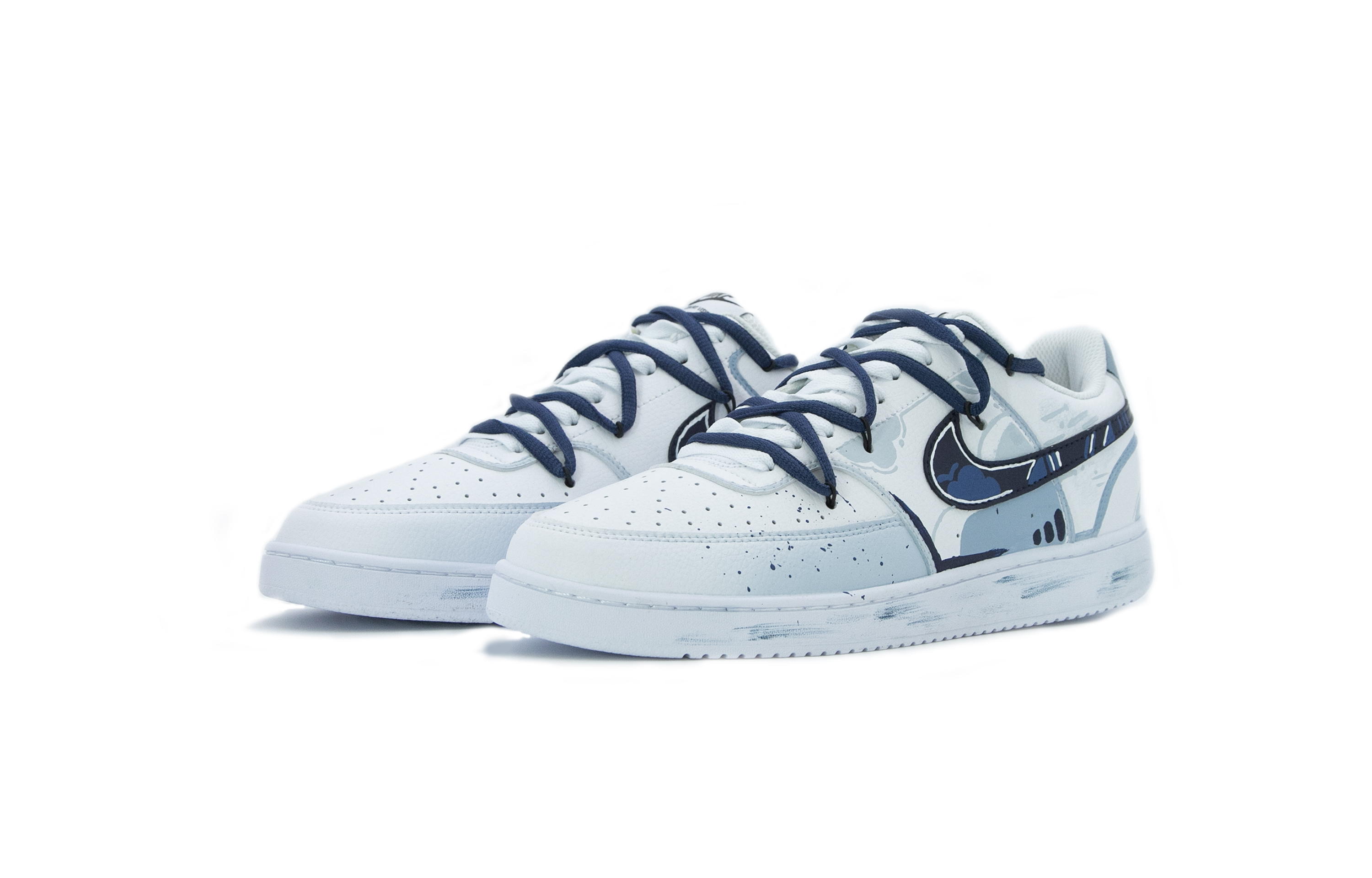 [Custom Shoes] (W) Nike Court Vision 1 Low Next Nature 'Light Point Voyager' 圖 3