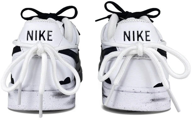 【定製球鞋】 Nike Court Vision 1 Low Next Nature 勇敢牛牛 低筒 板鞋 女款 黑白色 Shop 【定製球鞋】 Nike Court Vision 1 Low Next Nature 勇敢牛牛 低筒 板鞋 女款 黑白色