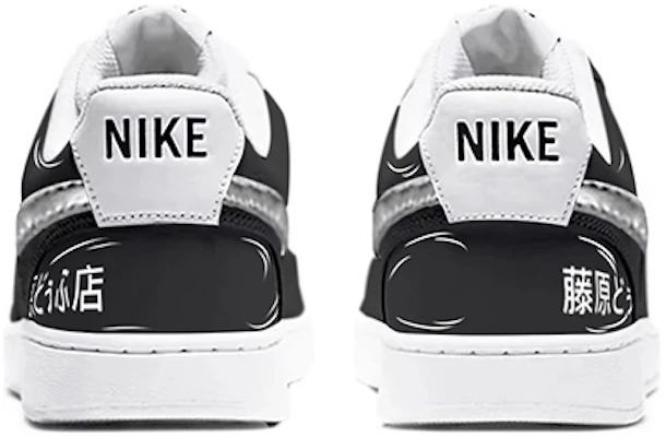 (W) Nike Court Vision Low Next Nature "Tofu Anime" DH3158-101(TeamY-女款头文字D黑白) Shop (W) Nike Court Vision Low Next Nature "Tofu Anime" DH3158-101(TeamY-女款头文字D黑白)