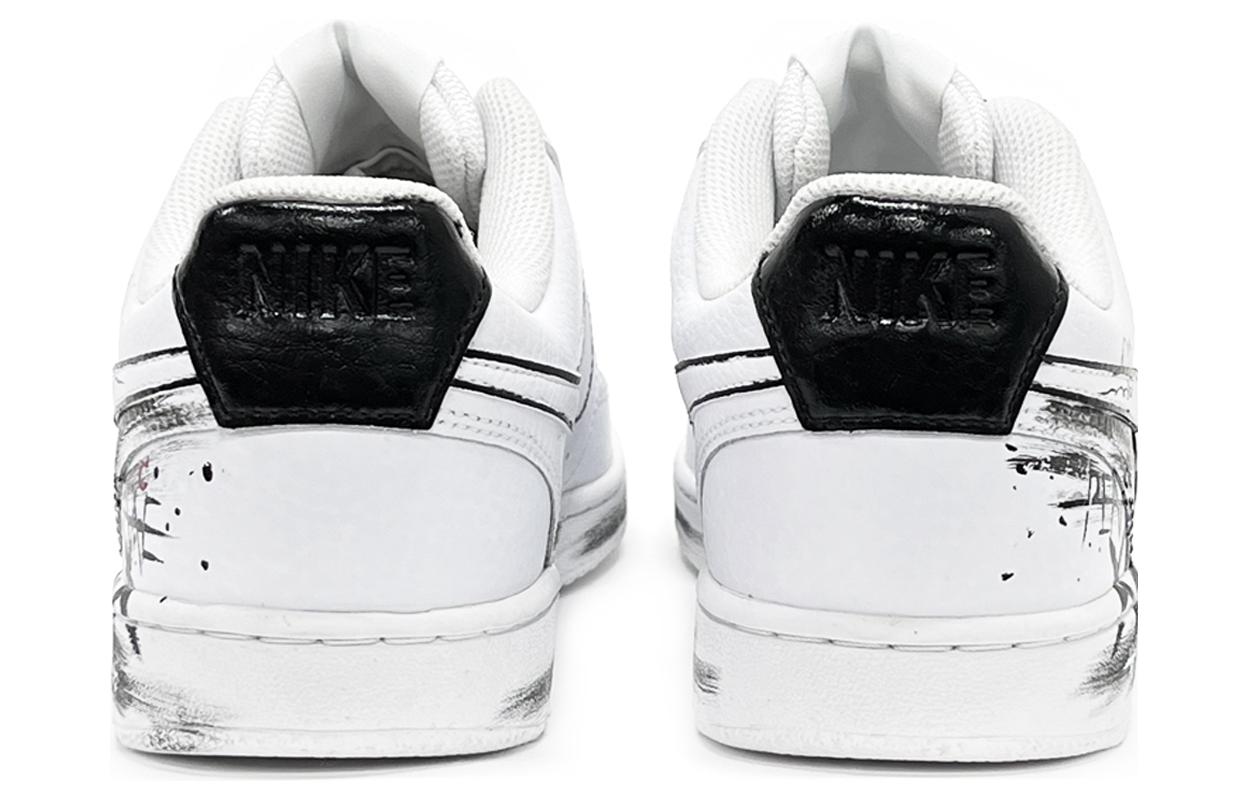 [Custom Shoes] (W) Nike Court Vision Low 'Black White Graffiti' 圖 4