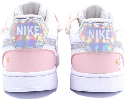 【訂製球鞋】 Nike Court Vision 1 星追未來 婚鞋 Low 可愛兔兔 清新 減齡 少女 休閒 低筒 板鞋 女款 粉白 Shop 【訂製球鞋】 Nike Court Vision 1 星追未來 婚鞋 Low 可愛兔兔 清新 減齡 少女 休閒 低筒 板鞋 女款 粉白
