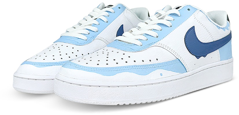 (W) 나이키 커스텀 코트 비전 로우 '아이스 플로우' (80자) CD5434-100(Team47-女C冰块SBOX) Lookbook (W) 나이키 커스텀 코트 비전 로우 '아이스 플로우' (80자) CD5434-100(Team47-女C冰块SBOX)