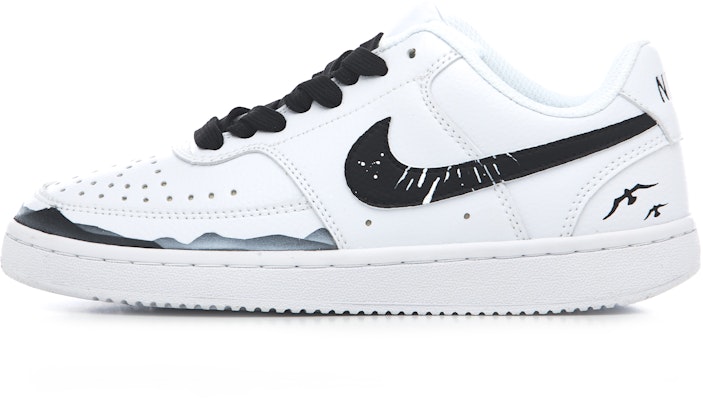 (W) 나이키 커스텀 코트 비전 로우 '잉크 스플래터' (80) CD5434-100(Team60-女款水墨丹青) Buy (W) 나이키 커스텀 코트 비전 로우 '잉크 스플래터' (80) CD5434-100(Team60-女款水墨丹青)