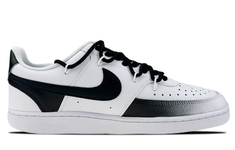 Order (W) [Sepatu Custom] Nike Court Vision Low 'Ink Panda' CD5434-100(Team47-女款c熊猫S-BOX)