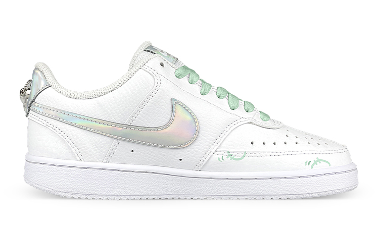 Order (W) [定制鞋款] Nike Court Vision Low '激光抹茶 链饰' CW5596-100(Team叁-女C镭射抹茶)