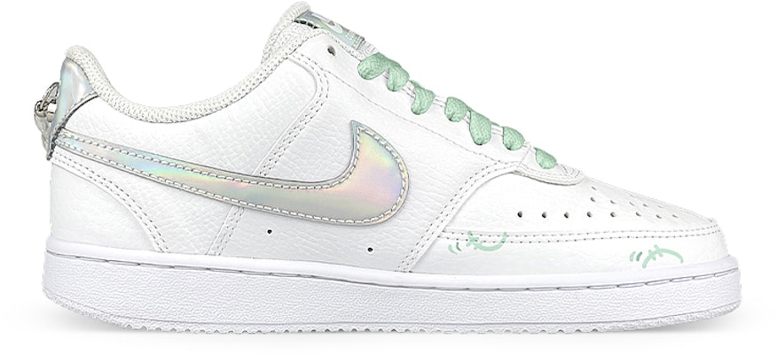 (W) 나이키 커스텀 코트 비전 로우 '레이저 말차 & 체인 참' CW5596-100(Team叁-女C镭射抹茶) Order (W) 나이키 커스텀 코트 비전 로우 '레이저 말차 & 체인 참' CW5596-100(Team叁-女C镭射抹茶)