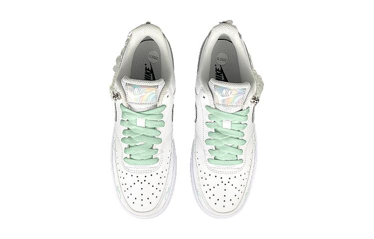 Shop (W) [定制鞋款] Nike Court Vision Low '激光抹茶 链饰' CW5596-100(Team叁-女C镭射抹茶)