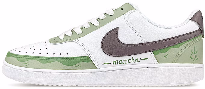 custom-shoes-women-nike-court-vision-low-matcha-green-gift-box