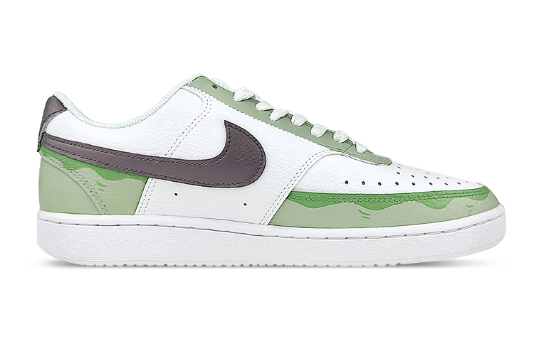 Order (W) [Kasut Custom] Nike Court Vision Low 'Kotak Hadiah Matcha Hijau' CD5434-100(Team47-女款C抹茶SBOX)