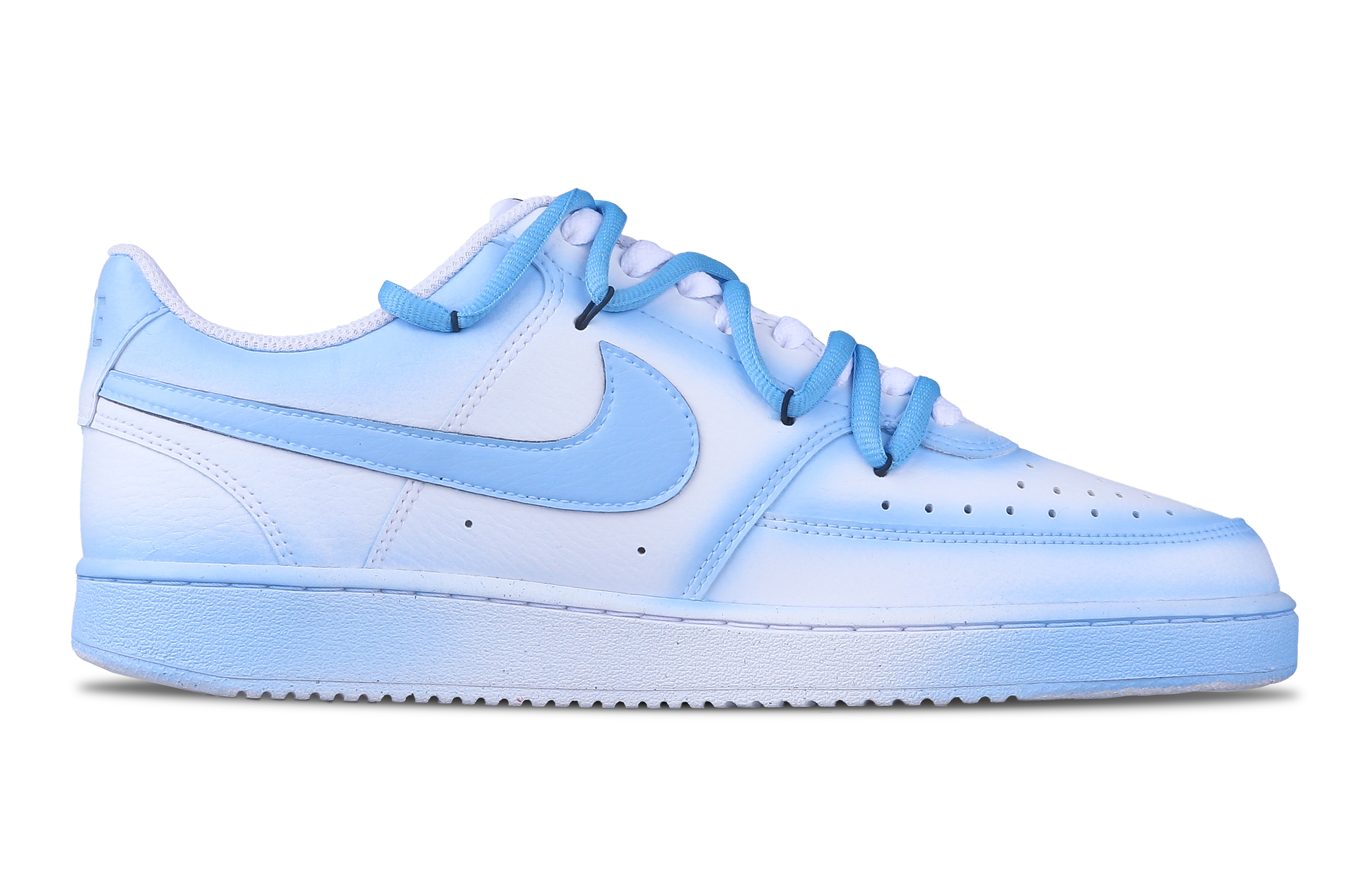 [Custom Shoes] (W) Nike Court Vision Low 'Pochacco Blue White' 圖 3