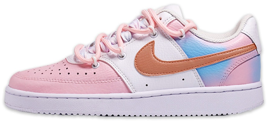 (W) 나이키 커스텀 코트 비전 로우 '유니콘 드림' (Nike Custom Court Vision Low '유니콘 드림') CD5434-100(TeamF-女款独角兽粉蓝) Buy (W) 나이키 커스텀 코트 비전 로우 '유니콘 드림' (Nike Custom Court Vision Low '유니콘 드림') CD5434-100(TeamF-女款独角兽粉蓝)