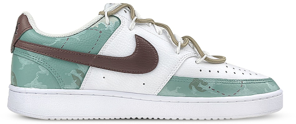 (W) 【定制鞋款】耐克Court Vision Low “白绿涂鸦装饰” CD5434-100(Team47-椰树解构SBOX) Order (W) 【定制鞋款】耐克Court Vision Low “白绿涂鸦装饰” CD5434-100(Team47-椰树解构SBOX)
