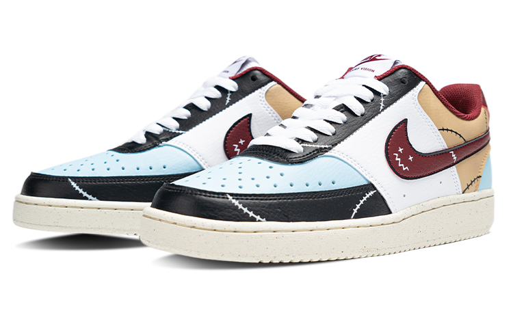 [Custom Shoes] (W) Nike Court Vision Low 'White Red Smiley' 圖 3
