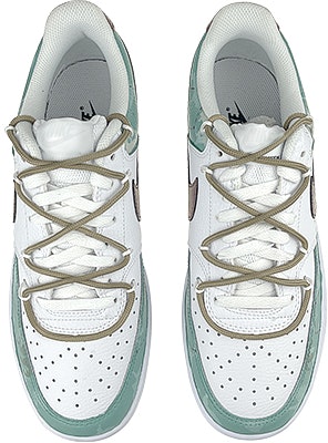 (W) 【定制鞋款】耐克Court Vision Low “白绿涂鸦装饰” CD5434-100(Team47-椰树解构SBOX) Shop (W) 【定制鞋款】耐克Court Vision Low “白绿涂鸦装饰” CD5434-100(Team47-椰树解构SBOX)