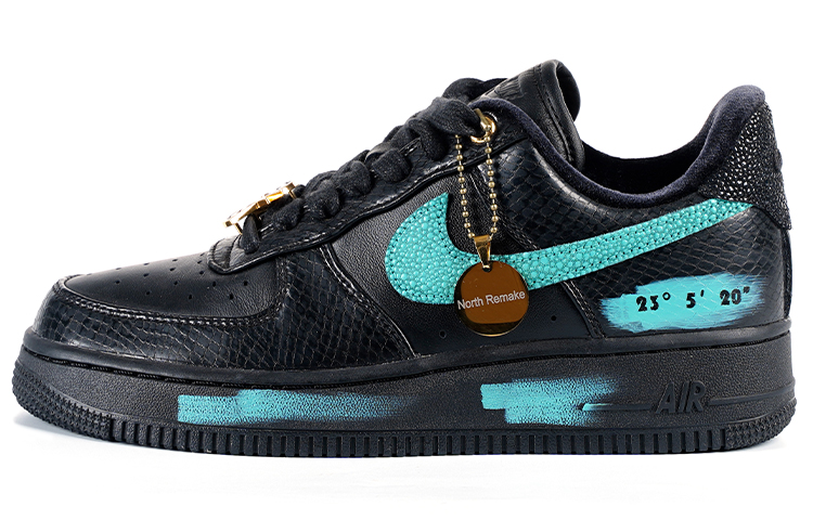 [Custom Shoes] (Women) Nike Custom 'Love as Rock Blue-Black'