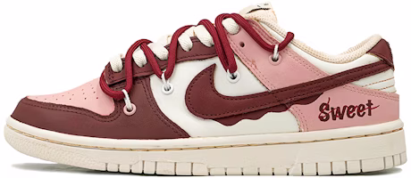 (W) 나이키 커스텀 덩크 로우 '발렌타인 초코' DD1503-109(Team27-女款甜心巧克力酒红粉白) Buy (W) 나이키 커스텀 덩크 로우 '발렌타인 초코' DD1503-109(Team27-女款甜心巧克力酒红粉白)