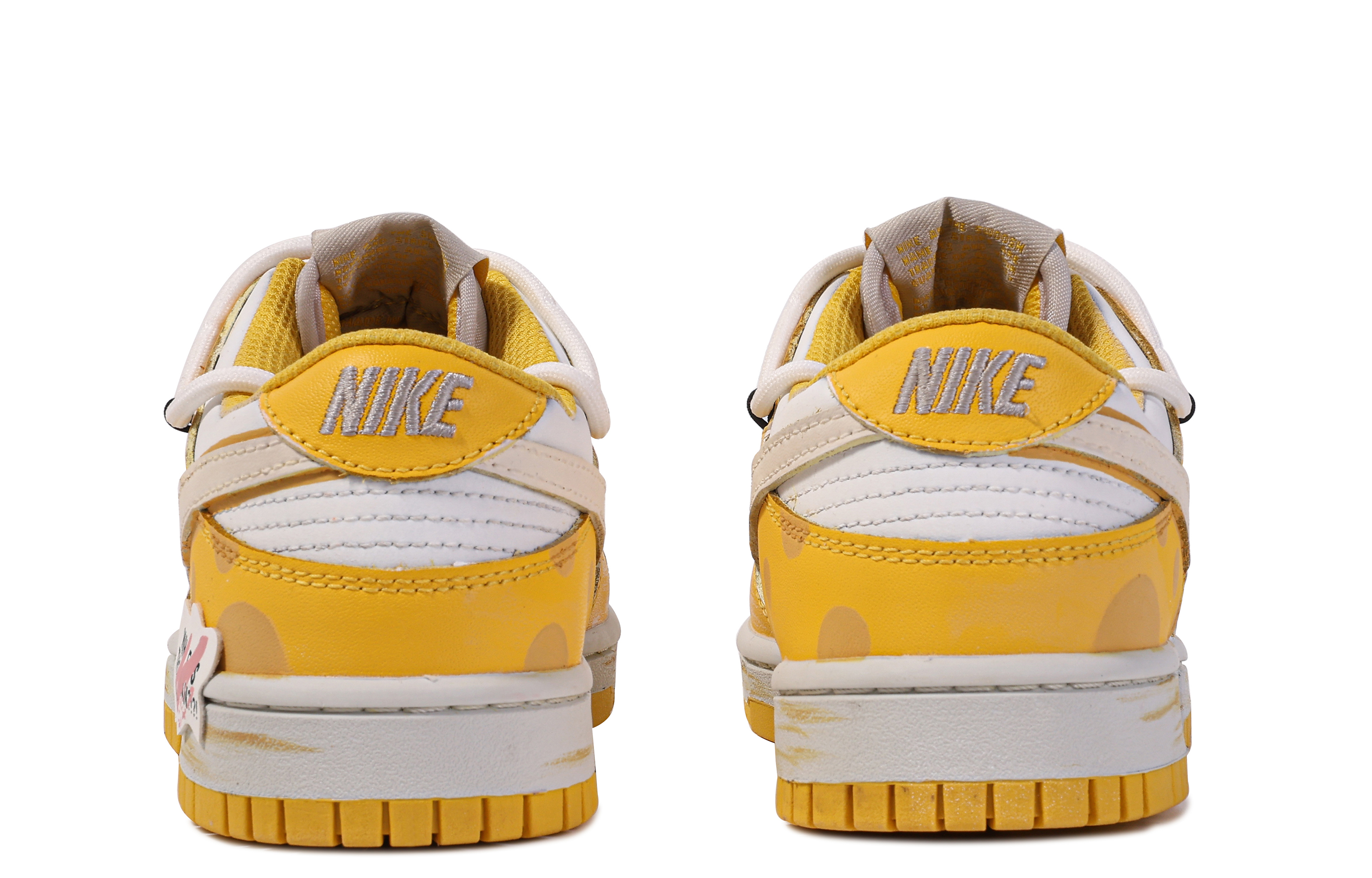 [Custom Shoes] (W) Nike Custom Dunk Low 'Cheese-Cream Graffiti' 圖 5