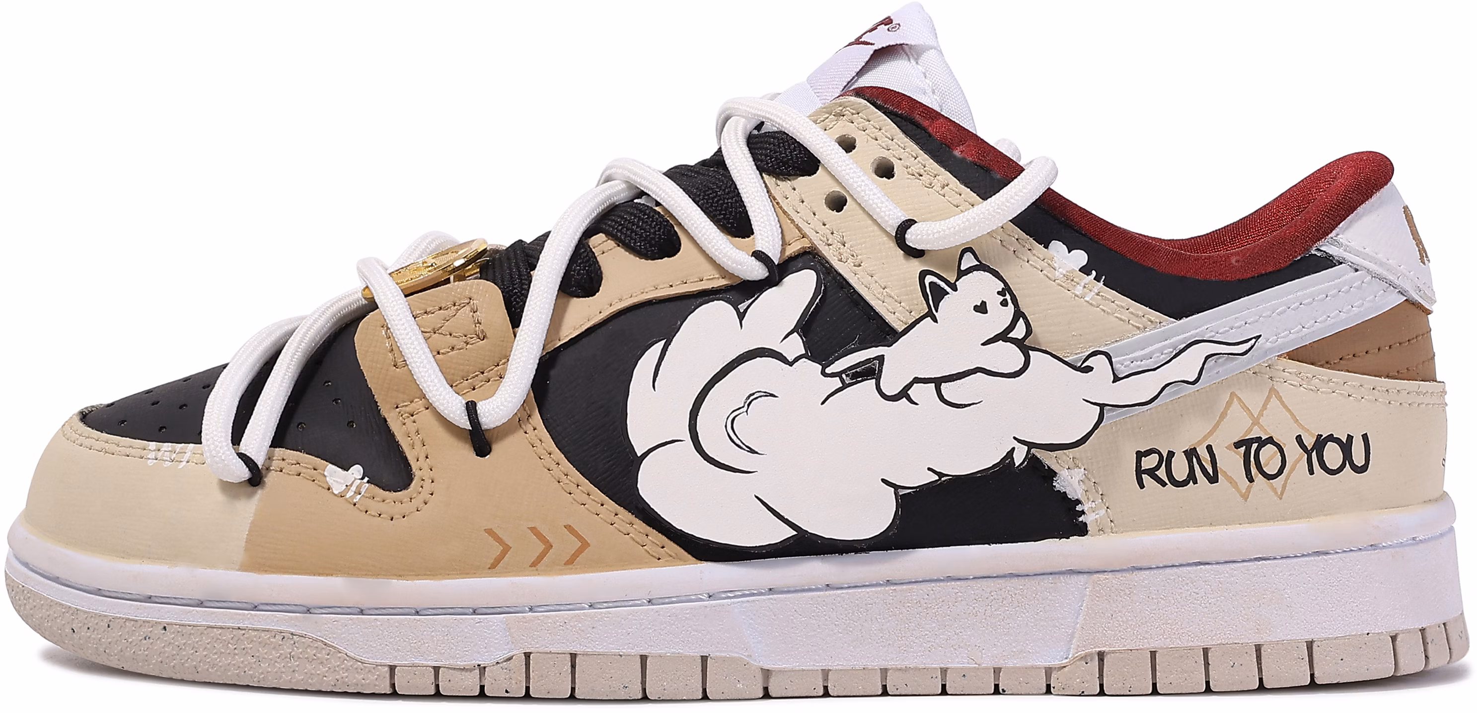 custom-shoes-women-nike-custom-x-dunk-low-garfield-da-vinci-doodle