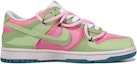 Order 【定製球鞋】 Nike Dunk Low 達文西定製 鱷魚餅乾 特殊鞋盒 3D 可愛動物 原創 設計感 時尚 雙鞋帶 舒適 低筒 板鞋 女款 粉綠