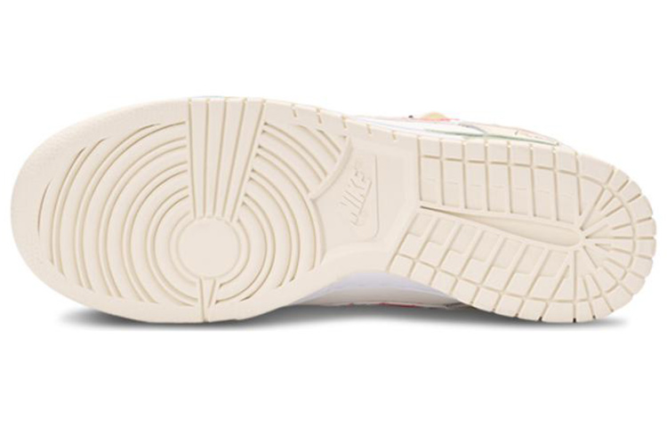 Purchase 【定制球鞋】 Nike Dunk Low 嘻哈巔峰 說唱 熱狗 髒藝術家 解構風 雙鞋帶 低幫 板鞋 女款 白米粉