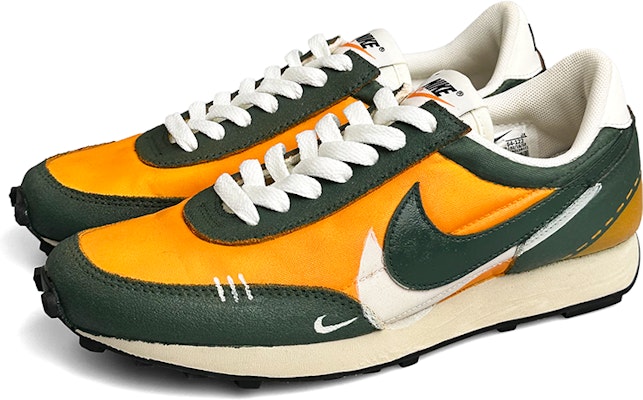 【定製球鞋】Nike Daybreak se 美式 復古 舒適 低筒 跑步鞋 女款 橙綠 Shop 【定製球鞋】Nike Daybreak se 美式 復古 舒適 低筒 跑步鞋 女款 橙綠