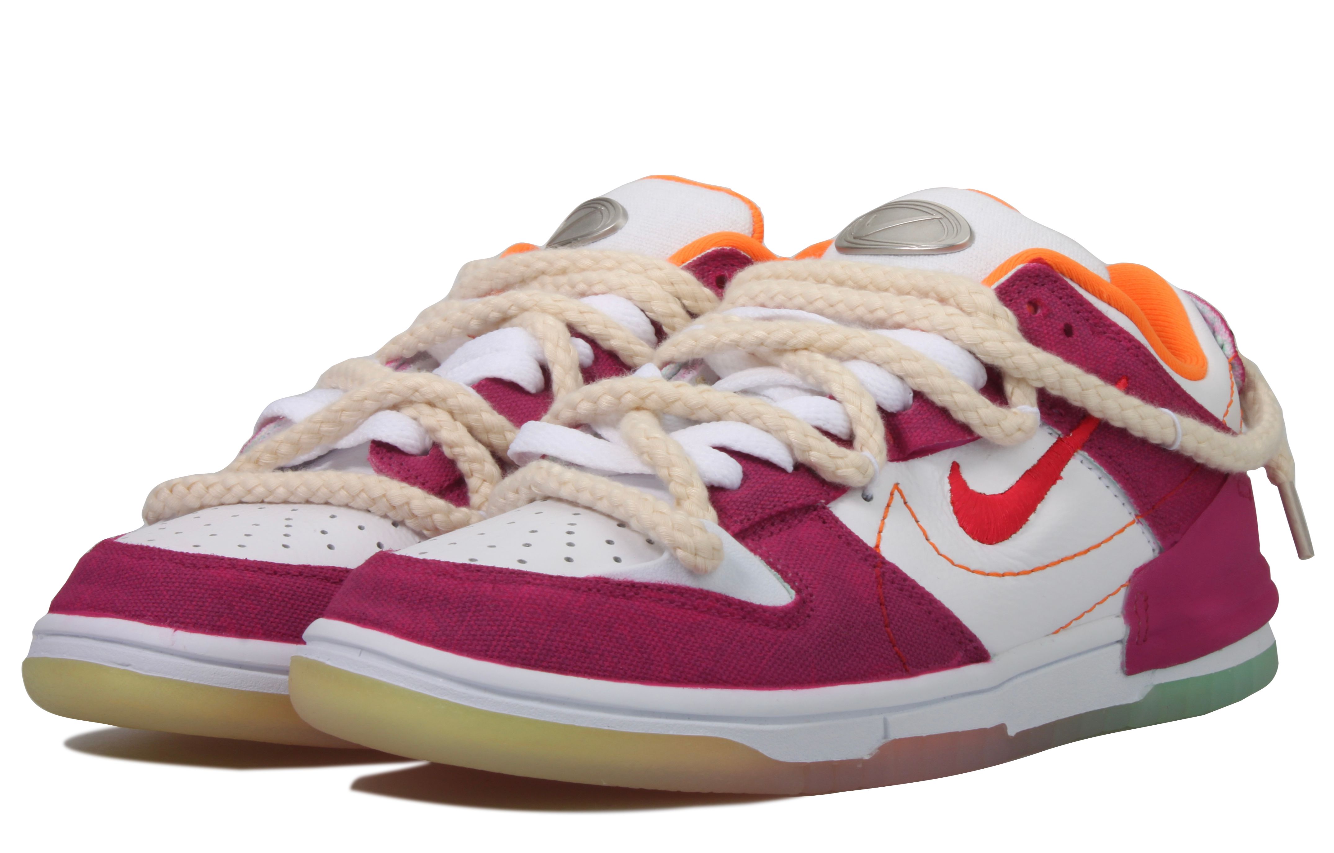 Lookbook 【訂製球鞋】Nike Dunk Disrupt 2 Vlad 車厘子色 舒適 百搭 低筒 滑板鞋 女款 玫瑰紅