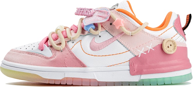 【客製球鞋】 Nike Dunk Disrupt 2 銀河系少女 童心未泯 童趣 甜妹 多巴胺 低筒 板鞋 女款 粉 Buy 【客製球鞋】 Nike Dunk Disrupt 2 銀河系少女 童心未泯 童趣 甜妹 多巴胺 低筒 板鞋 女款 粉