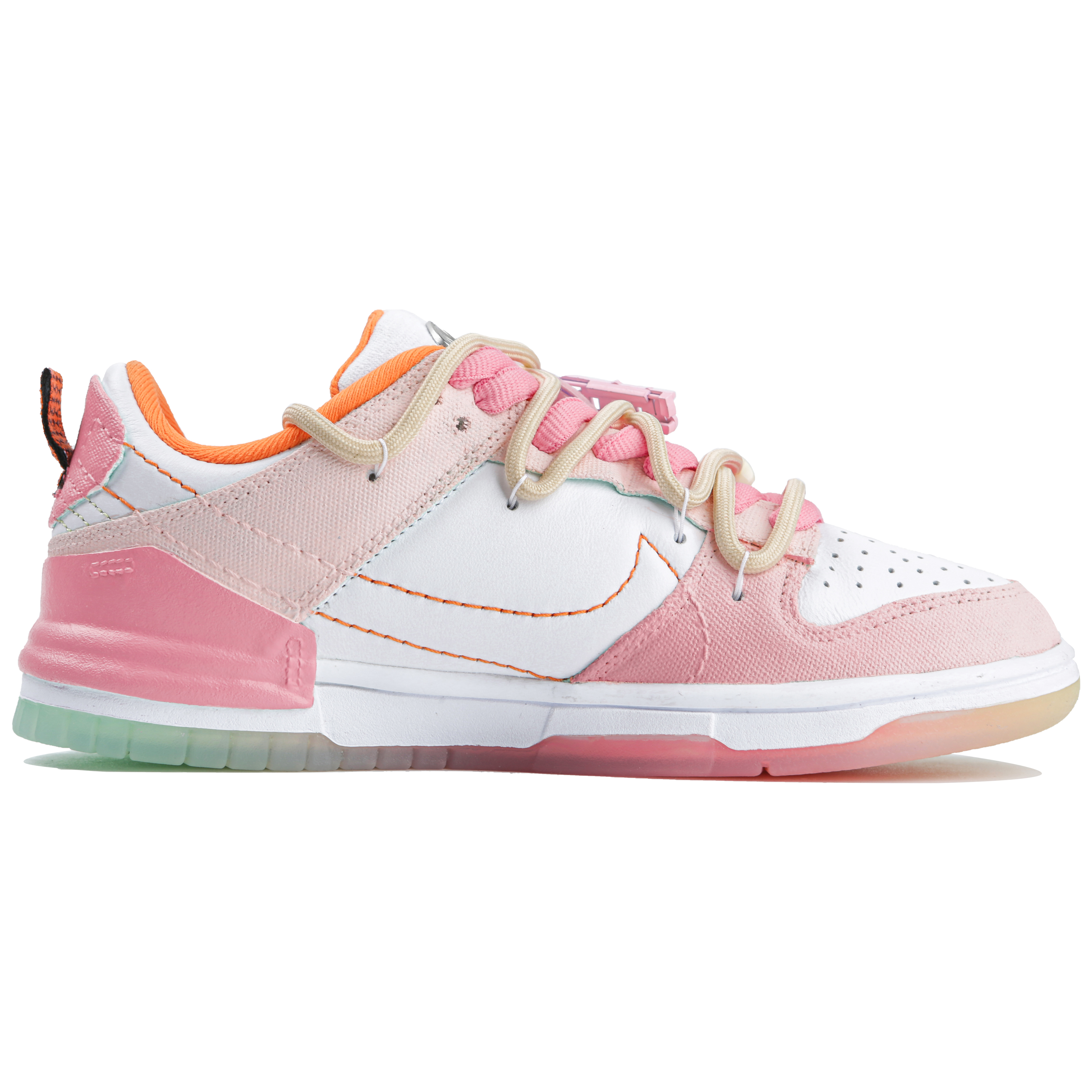 Order 【客製球鞋】 Nike Dunk Disrupt 2 銀河系少女 童心未泯 童趣 甜妹 多巴胺 低筒 板鞋 女款 粉
