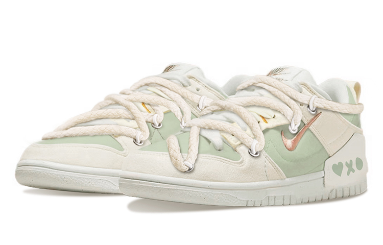 Lookbook (W) [定制鞋款] 耐克 Dunk Disrupt 2 '抹茶麻糬' DH4402-100(TeamY-女款复古抹茶麻薯米绿)