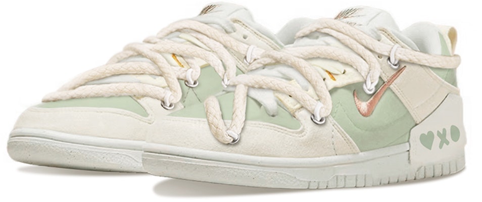 (W) 나이키 덩크 디스럽트 2 '말차 모찌' (커스텀) DH4402-100(TeamY-女款复古抹茶麻薯米绿) Lookbook (W) 나이키 덩크 디스럽트 2 '말차 모찌' (커스텀) DH4402-100(TeamY-女款复古抹茶麻薯米绿)