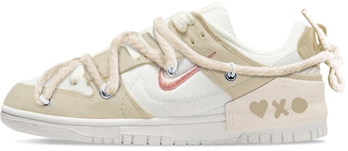 【定制球鞋】 Nike Dunk Disrupt 2 Pale Ivory 小摩卡解構 布蕾奶芙 低帮 板鞋 女款 白棕 Buy 【定制球鞋】 Nike Dunk Disrupt 2 Pale Ivory 小摩卡解構 布蕾奶芙 低帮 板鞋 女款 白棕