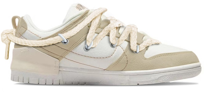 【定制球鞋】 Nike Dunk Disrupt 2 Pale Ivory 小摩卡解構 布蕾奶芙 低帮 板鞋 女款 白棕 Order 【定制球鞋】 Nike Dunk Disrupt 2 Pale Ivory 小摩卡解構 布蕾奶芙 低帮 板鞋 女款 白棕