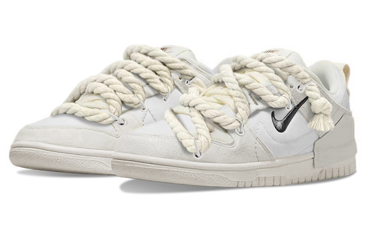 Lookbook (W) ナイキ ダンク ディスラプト2 "ペールアイボリー" (カスタム) DH4402-100(TeamY-女款复古奶油糕米白)